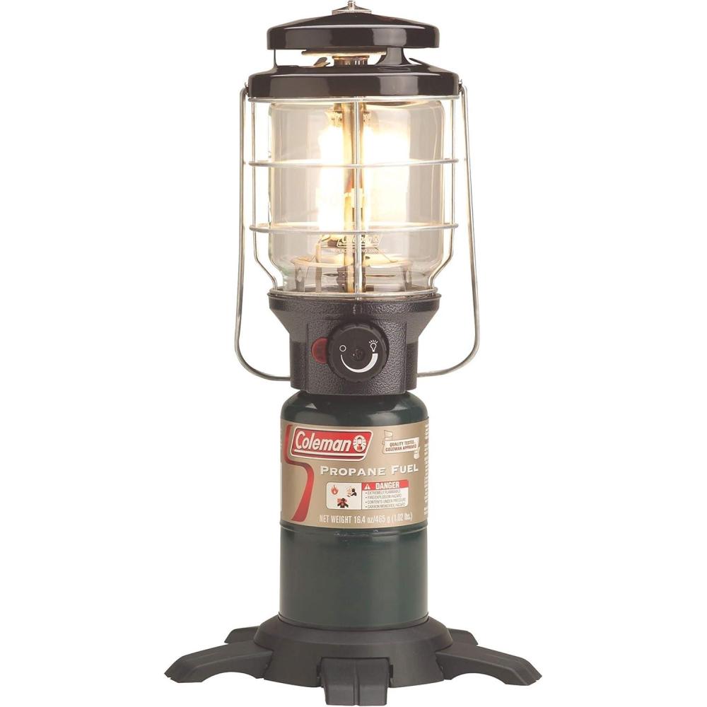 imageColeman NorthStar 1500 Lumens Gas Lantern with Matchless Lighting Folding Propane Lantern with Mantles ampamp Globe for Camping Power Outage Outdoor Lighting ampamp MorePropane Lantern
