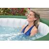 imageBestway Coleman Palm Springs 4 to 6 Person EnergySense Smart AirJet Plus Inflatable Hot Tub Outdoor Spa with 140 AirJets and Insulated Cover4 Capacity Forest Green