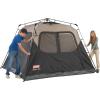 imageColeman 46810 Person Instant Camping Tent with 1Minute Setup Large Family Tent with PreAttached Poles Air Vent ampamp Carry Bag Sets Up in About 60 SecondsContains PFAS