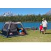 imageColeman 46810 Person Instant Camping Tent with 1Minute Setup Large Family Tent with PreAttached Poles Air Vent ampamp Carry Bag Sets Up in About 60 SecondsContains PFAS