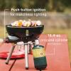 imageColeman 4in1 Portable Propane Grill with 4 Cooking Attachments GrillStoveGriddleWok with 7000 BTUs of Power for Grilling Tailgating Camping BBQ ampamp MoreBlack