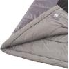 imageColeman Biscayne Big ampamp Tall WarmWeather Sleeping Bag 40F Camping Sleeping Bag for Adults NoSnag 2Way Zipper for Ventilation with Stuff Sack Included Fits Adults up to 6ft 4in TallGrey
