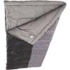 imageColeman Biscayne Big ampamp Tall WarmWeather Sleeping Bag 40F Camping Sleeping Bag for Adults NoSnag 2Way Zipper for Ventilation with Stuff Sack Included Fits Adults up to 6ft 4in TallGrey