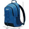 imageColeman Chiller Insulated Backpack Cooler Leakproof 28Can Backpack Cooler with 12 Hour Ice Retention Made with Recycled Materials Great for Beach Camping Hiking Tailgates Groceries ampamp MoreBlue