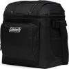 imageColeman Chiller Insulated Soft Cooler Leakproof 91630 Can Cooler with 12 Hour Ice Retention Made with Recycled Materials Great for Lunch Camping Beach Pool Sports ampamp MoreBlack