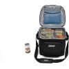 imageColeman Chiller Insulated Soft Cooler Leakproof 91630 Can Cooler with 12 Hour Ice Retention Made with Recycled Materials Great for Lunch Camping Beach Pool Sports ampamp MoreBlack