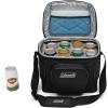 imageColeman Chiller Insulated Soft Cooler Leakproof 91630 Can Cooler with 12 Hour Ice Retention Made with Recycled Materials Great for Lunch Camping Beach Pool Sports ampamp MoreBlack