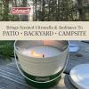 imageColeman Citronella Candle 18oz  30 Hour Burn Time Outdoor Candle with Single Wick ampamp Recyclable Tin for Camping Patio ampamp Backyard
