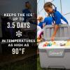 imageColeman Classic Series Insulated Portable Cooler LeakResistant Outdoor Hard Cooler Keeps Ice up to 5 Days 5270120150 QuartRock Grey