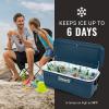 imageColeman Classic Series Insulated Portable Cooler LeakResistant Outdoor Hard Cooler Keeps Ice up to 5 Days 5270120150 QuartSpace Blue