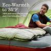 imageColeman Flatlands 304050F Sleeping Bag Made from 100 Recycled Material Big ampamp Tall Options CoolWeather Sleeping Bag for Camping Sleepovers Guests ampamp More35F Big  Tall
