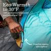 imageColeman Flatlands 304050F Sleeping Bag Made from 100 Recycled Material Big ampamp Tall Options CoolWeather Sleeping Bag for Camping Sleepovers Guests ampamp More30F Double Bag