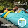 imageColeman Flatlands 304050F Sleeping Bag Made from 100 Recycled Material Big ampamp Tall Options CoolWeather Sleeping Bag for Camping Sleepovers Guests ampamp More30F Double Bag