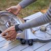 imageColeman Fold N Go 2Burner Propane Stove Dual Adjustable Burners with 20000 BTUs of Power ampamp InstaStart Ignition Great for Camping Tailgating Grilling ampamp MoreBlack
