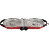 imageColeman Fold N Go 2Burner Propane Stove Dual Adjustable Burners with 20000 BTUs of Power ampamp InstaStart Ignition Great for Camping Tailgating Grilling ampamp MoreRed