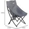 imageColeman Forester Series Outdoor Chairs Comfortable Camping Seats with Cupholder ampamp Carry Bag Supports up to 250lbs Great for Backyard Patio Deck Campsite Tailgate SidelinesBucket Chair