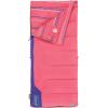 imageColeman Kids 50F Sleeping Bag Comfortable Youth Sleeping Bag for Sleepovers ampamp Camping Fits Children up to 5ft Tall Glow in The Dark Design Stuff Sack Included Machine WashablePink