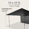imageColeman Oasis Lite PopUp Canopy Tent with Side Wall Attachment Portable Shelter with Easy Setup ampamp Takedown Wheeled Carry Bag Included 7x710x10ft SizesBlack