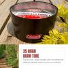 imageColeman Outdoor Citronella Candle 3Wick Decorative Tin Bucket Candle for Patio Backyard Camping and Outdoor Use Up to 35 Hours Burn Time 20oz20oz Pack of 6