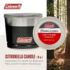 imageColeman Outdoor Citronella Candle DecorativeBlack