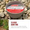 imageColeman Outdoor Citronella Candle for Patio Backyard Ideal for Camping and Relaxation Up to 25 Hours Burn Time Grey 11oz11oz