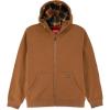 imageColeman Polar Mens Fleece Lined Workwear FullZip Sweatshirt with Hood Perfect Hoodie For The OutdoorsCopper