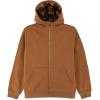 imageColeman Polar Mens Fleece Lined Workwear FullZip Sweatshirt with Hood Perfect Hoodie For The OutdoorsCopper
