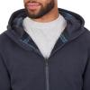 imageColeman Polar Mens Fleece Lined Workwear FullZip Sweatshirt with Hood Perfect Hoodie For The OutdoorsNavy