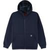 imageColeman Polar Mens Fleece Lined Workwear FullZip Sweatshirt with Hood Perfect Hoodie For The OutdoorsNavy