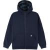 imageColeman Polar Mens Fleece Lined Workwear FullZip Sweatshirt with Hood Perfect Hoodie For The OutdoorsNavy