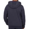 imageColeman Polar Mens Fleece Lined Workwear FullZip Sweatshirt with Hood Perfect Hoodie For The OutdoorsNavy