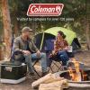 imageColeman Portable Camping Chair with 4Can Cooler Cushioned Seat ampamp Back with Side Pockets ampamp Cup Holder Carry Bag Included Great for Camping Tailgating Firepits Patio ampamp MoreBlue