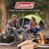 imageColeman Portable Camping Chair with 4Can Cooler Cushioned Seat ampamp Back with Side Pockets ampamp Cup Holder Carry Bag Included Great for Camping Tailgating Firepits Patio ampamp MoreGrey