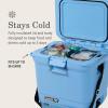 imageColeman Pro HeavyDuty 45qt UltraLight Premium Hard Cooler ExtraThick Insulation Keeps Ice up to 4 Days 74Can CapacityBlue Sky