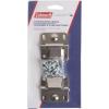 imageColeman Replacement Cooler Hinges 2Pack Stainless Steel 2 Steel Hinges ampamp 8 Mounting Screws to Repair Coolers