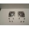 imageColeman Replacement Cooler Hinges 2Pack Stainless Steel 2 Steel Hinges ampamp 8 Mounting Screws to Repair Coolers