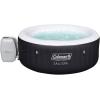 imageColeman SaluSpa Miami AirJet 2 to 4 Person Round Inflatable Hot Tub Portable Outdoor Spa with 120 Soothing AirJets and Insulated Cover BlackBlack