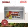 imageColeman Scented Outdoor Citronella Candle with Wooden Crackle Wick Campfire Scent 6 oz Pack of 6Campfire