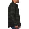 imageColeman Sherpa Lined Yukon Flannel Shirt Jackets with Corduroy Trim RedCharcoal LargeOlive