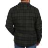 imageColeman Sherpa Lined Yukon Flannel Shirt Jackets with Corduroy Trim RedCharcoal LargeOlive