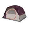 imageColeman Skydome Tent with 5 Minute Setup 2468Person Weatherproof Tent with Rainfly ampamp Carry Bag 20 More Headroom Than Traditional CanopiesBlackberry
