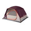 imageColeman Skydome Tent with 5 Minute Setup 2468Person Weatherproof Tent with Rainfly ampamp Carry Bag 20 More Headroom Than Traditional CanopiesBlackberry
