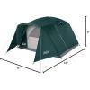 imageColeman Skydome Tent with FullFly Weather Vestibule Weatherproof 46 Person Tent Sets Up in 5 Minutes ampamp Protects from Water 20 More Headroom Than Traditional SheltersContains PFAS
