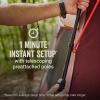 imageColeman Skylodge Instant Tent with Rainfly 468 Person Family Tent Sets Up in a Minute Includes PreAttached Poles ampamp Carry Bag Made of PFASFree Materials6person