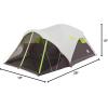 imageColeman Steel Creek 6Person Tent with Screened Porch ampamp Integrated Rainfly Weatherproof Tent with Screen Room Sets Up in Minutes Fits QueenSize AirbedContains Pfas