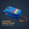 imageColeman Stranger Things Outdoor Gear Collection Limited Edition Stranger Things ampamp Coleman Upside Down Camping Assortment CoolerChairTentSleeping BagSoft Cooler Blue Stripe