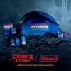 imageColeman Stranger Things Outdoor Gear Collection Limited Edition Stranger Things ampamp Coleman Upside Down Camping Assortment CoolerChairTentSleeping BagQuad Chair