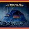 imageColeman Stranger Things Outdoor Gear Collection Limited Edition Stranger Things ampamp Coleman Upside Down Camping Assortment CoolerChairTentSleeping Bag4p Tent