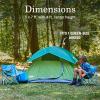 imageColeman Sundome Camping Tent with Rainfly 2346 Person Tent Sets Up in 10 Mins Weatherproof Shelter for Camping Festivals Backyard Sleepovers ampamp MoreSpruce Green