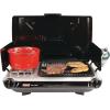 imageColeman Tabletop 2in1 Camping GrillStove 2Burner Propane Grill ampamp Stove with Adjustable Burners ampamp 20000 BTUs of Power Great for Camping Tailgating GrillingPFASFree